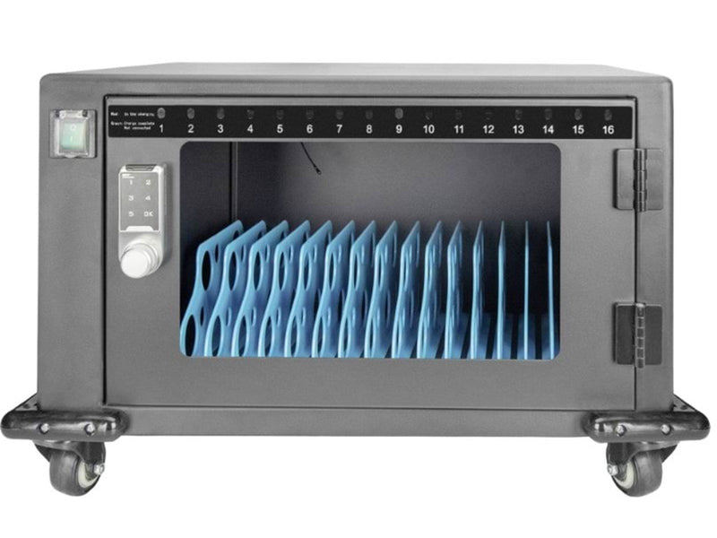 DIGITUS cart - for 16 netbooks/tablets - black RAL 9005