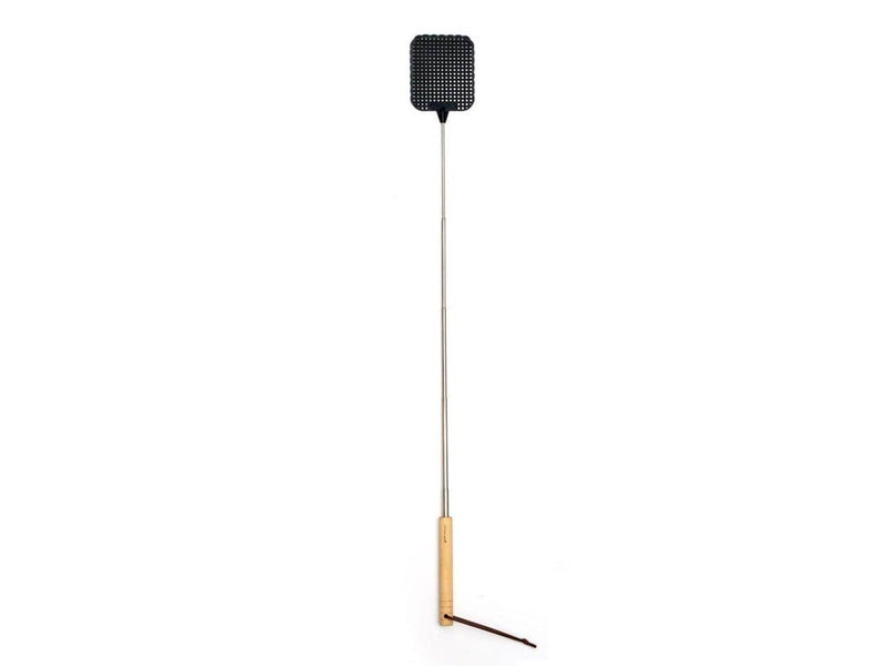 Kikkerland Extendable Fly Swatter Assorted Black/Green