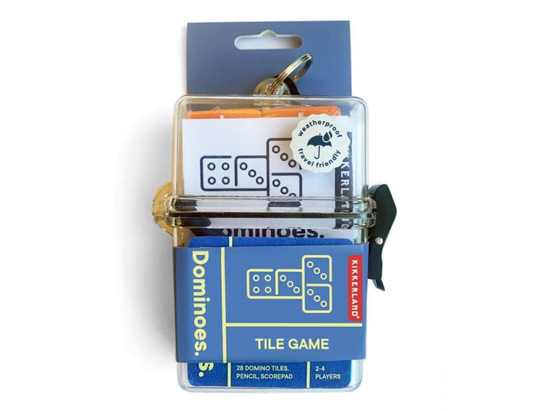 Kikkerland Dominoes Travel Game