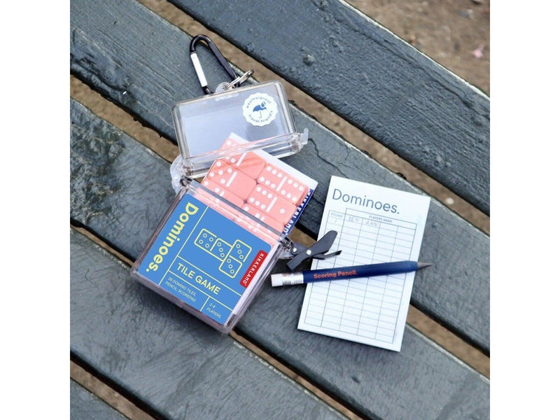 Kikkerland Dominoes Travel Game