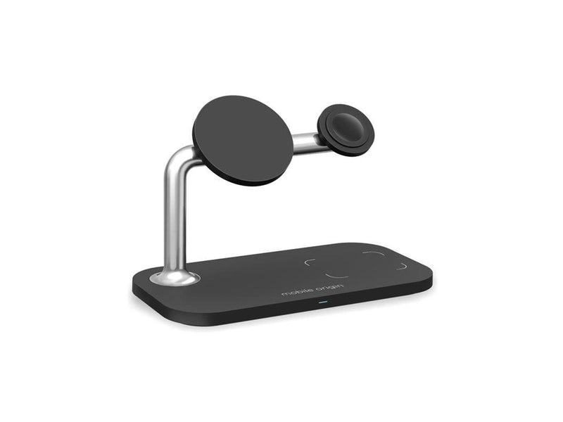 Mobile Origin 3 in 1 Wireless charger black