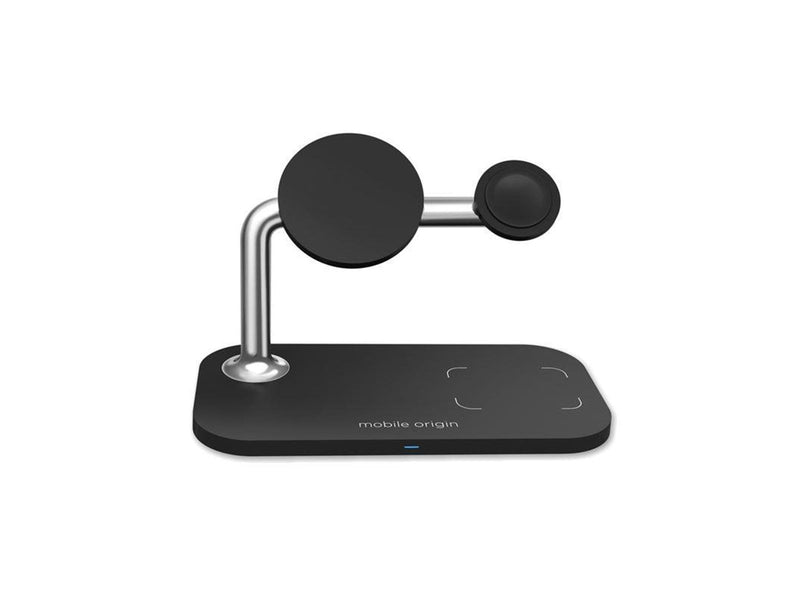 Mobile Origin 3 in 1 Wireless charger black