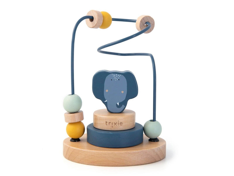 Trixie Baby Wooden Motor Spiral - Mrs. Elephant
