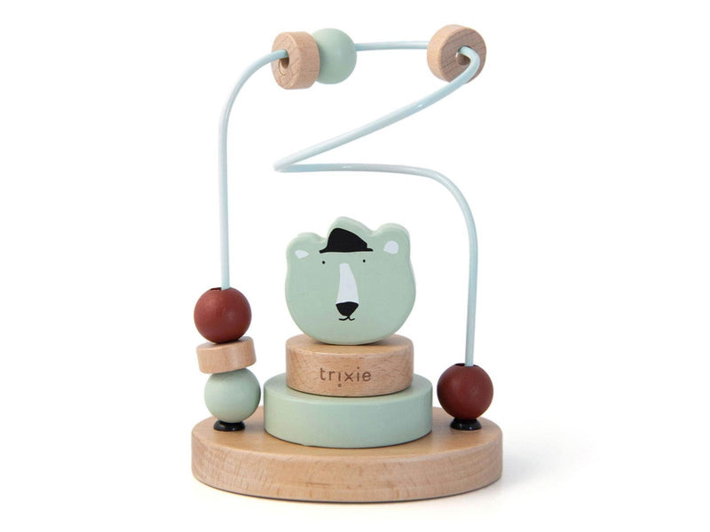 Trixie Baby Wooden Motor Spiral - Mr. Polar Bear