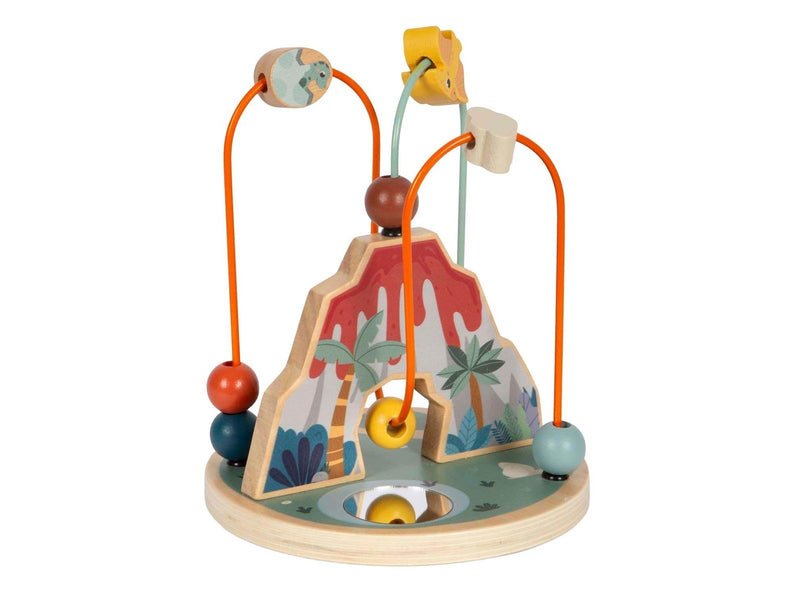 Small Foot - Wooden Motor Skills Spiral Volcano and Dino