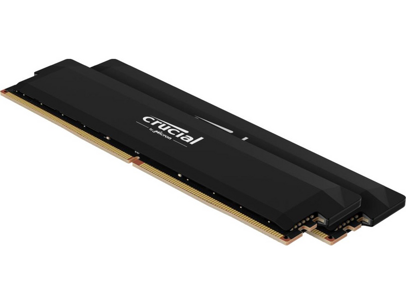 Crucial PRO Overclocking DDR5-6400 - 32GB - CL38 - Dual Channel (2 pcs) - AMD EXPO & Intel XMP - Schwarz