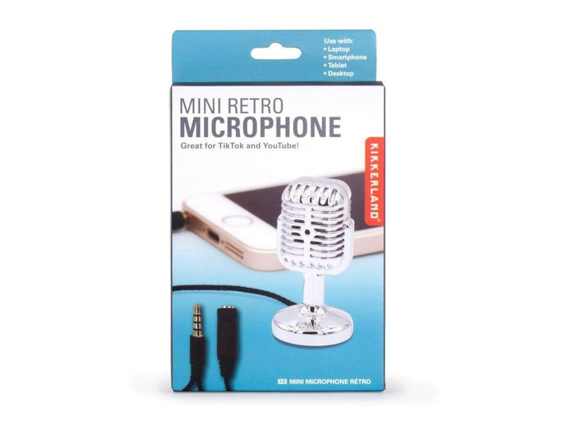 Kikkerland - Retro Mini Microphone