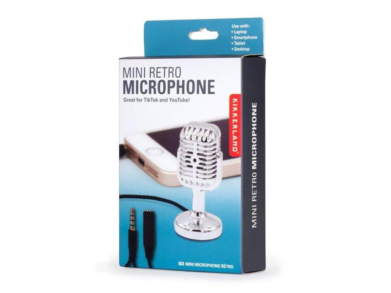 Kikkerland - Retro Mini Microphone