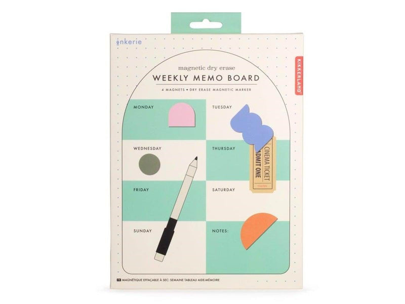 Kikkerland - Magnetic Memo Board Green