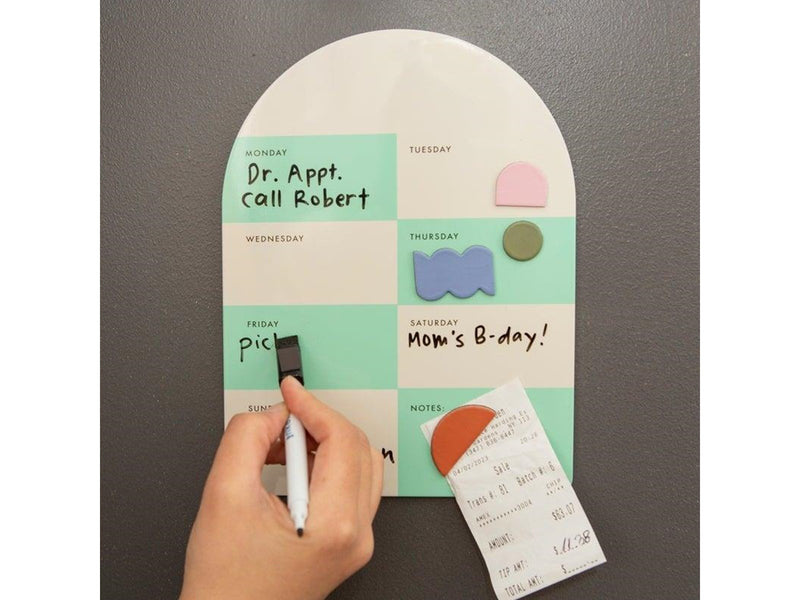 Kikkerland - Magnetic Memo Board Green