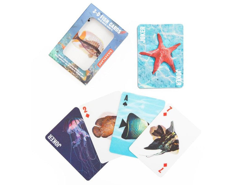 Kikkerland - Fish 3D Cards