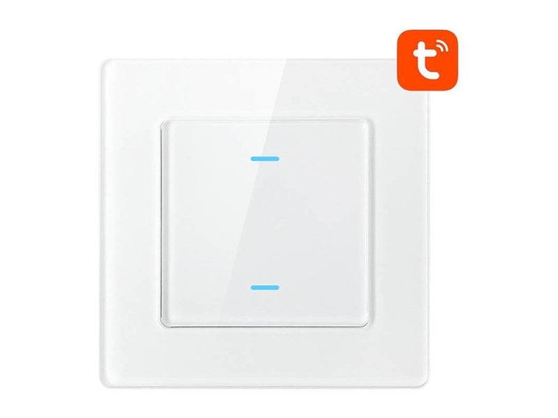 Avatto Smart Light Switch WiFi N-TS10-W2 2 Way TUYA (white)