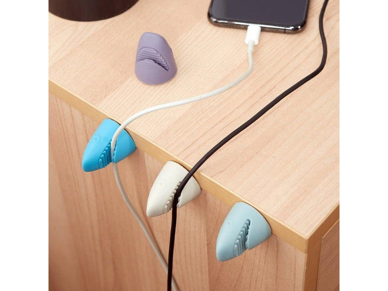 Kikkerland - Cable Shark Set Of 4