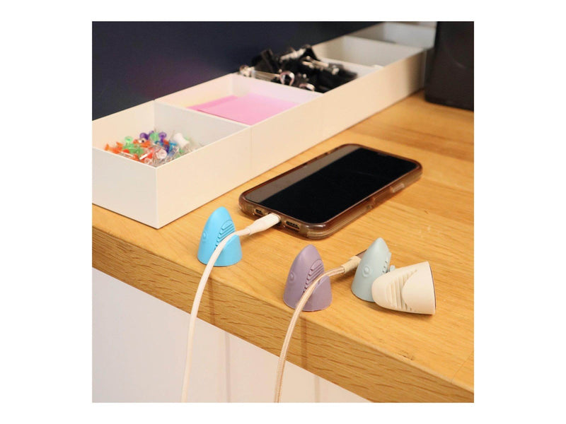 Kikkerland - Cable Shark Set Of 4