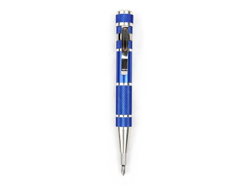 Kikkerland PRECISION 8-IN-1 SCREWDRIVER ASSORTED (CD34-A) Assorted