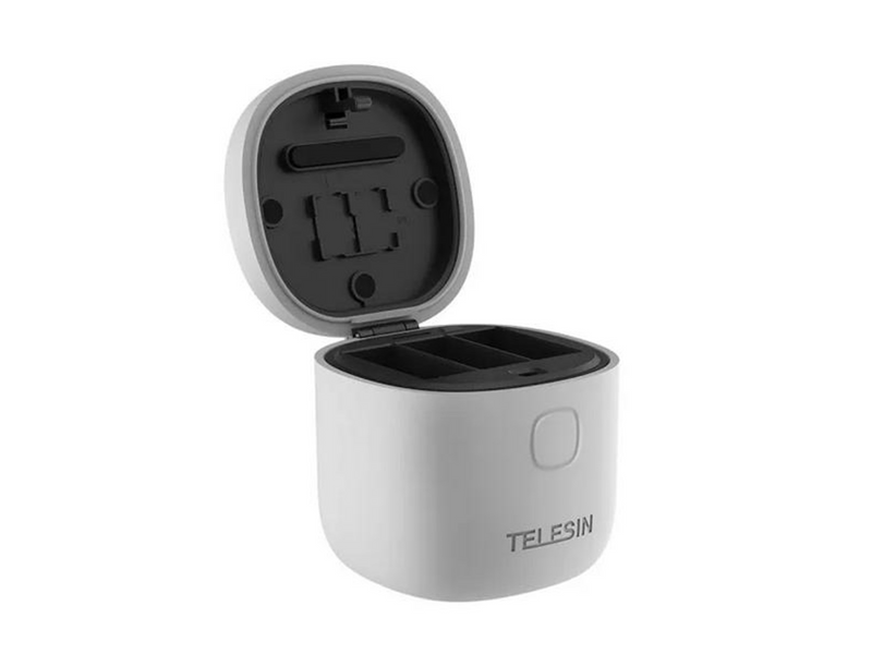 TELESIN 3-slot waterproof charger Allin box for GoPro Hero 12 / Hero 11 / Hero 10 / Hero 9
