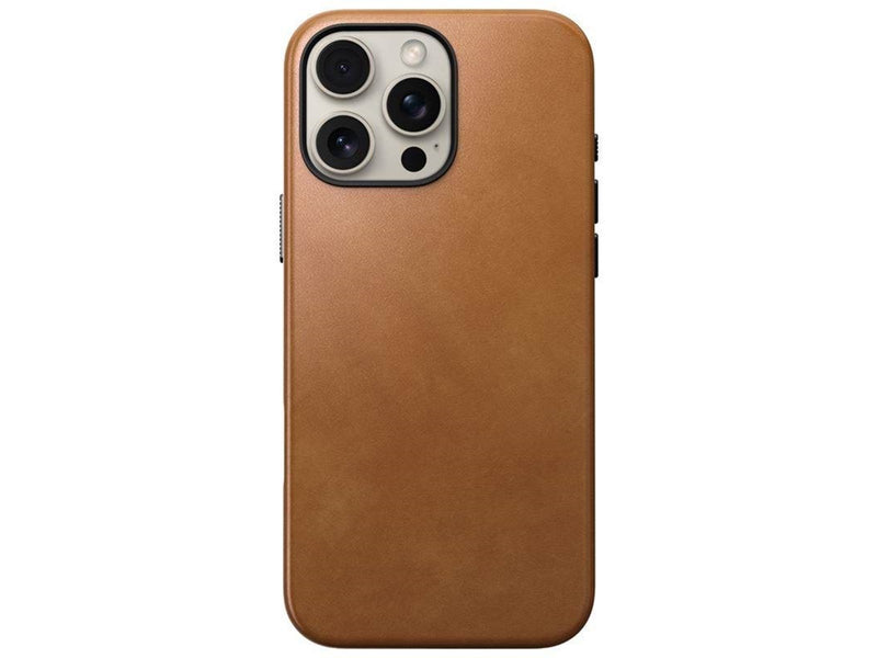 Nomad Traditional Leather case english Tan-C iPhone 16 Pro Max