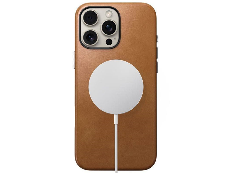 Nomad Traditional Leather case english Tan-C iPhone 16 Pro Max