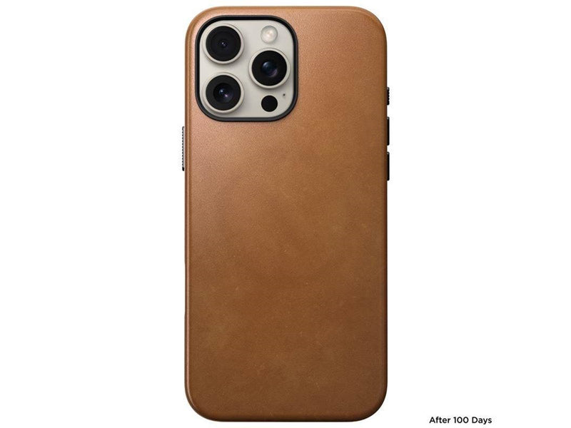 Nomad Traditional Leather case english Tan-C iPhone 16 Pro Max