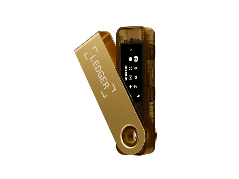 Ledger Nano S Plus Crypto Hardware Wallet - Gold