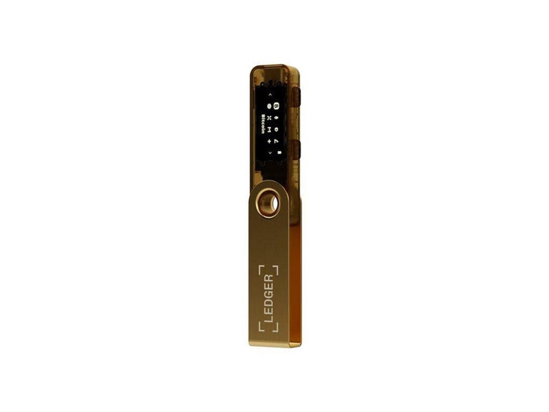 Ledger Nano S Plus Crypto Hardware Wallet - Gold