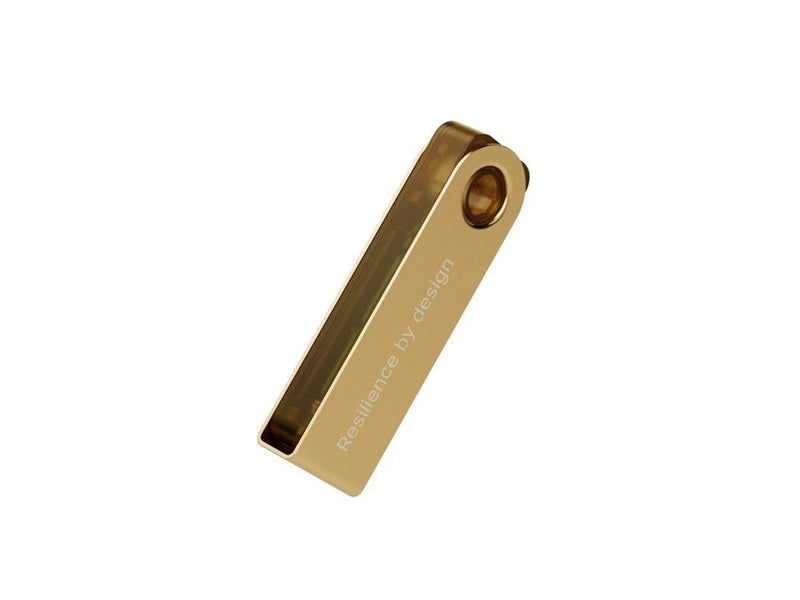 Ledger Nano S Plus Crypto Hardware Wallet - Gold
