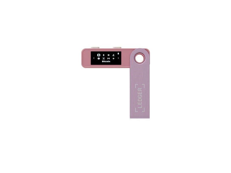 Ledger Nano S Plus Pastel Crypto Hardware Wallet - Pink