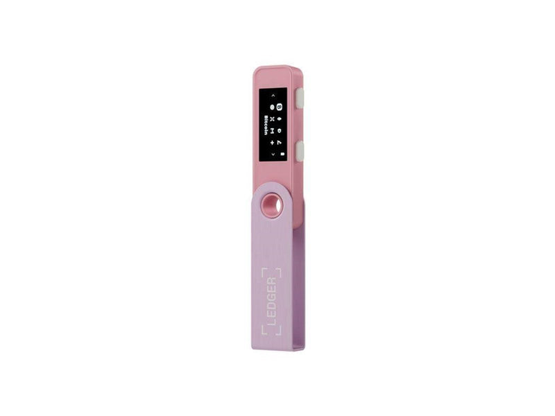 Ledger Nano S Plus Pastel Crypto Hardware Wallet - Pink