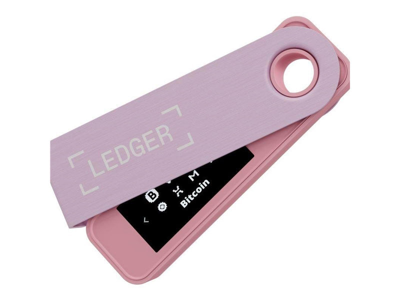 Ledger Nano S Plus Pastel Crypto Hardware Wallet - Pink