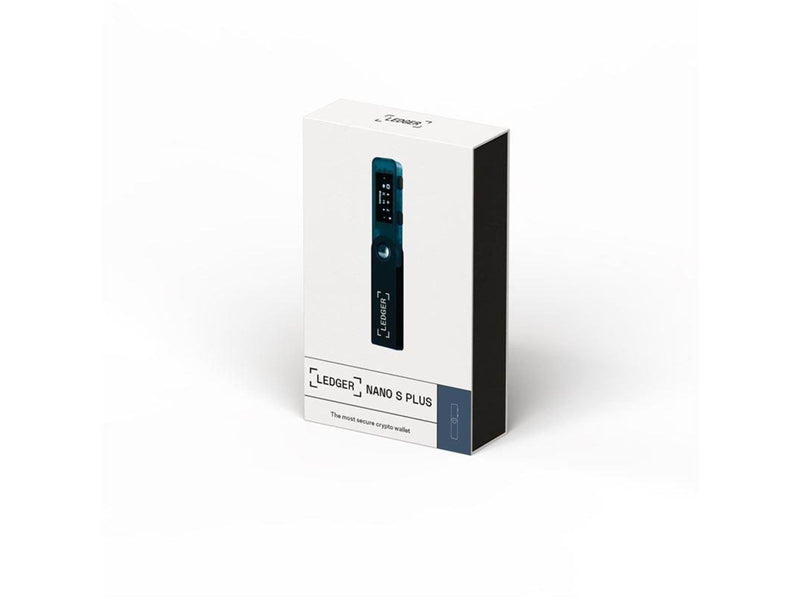 Ledger Nano S Plus Crypto Hardware Wallet - Sapphire Blue