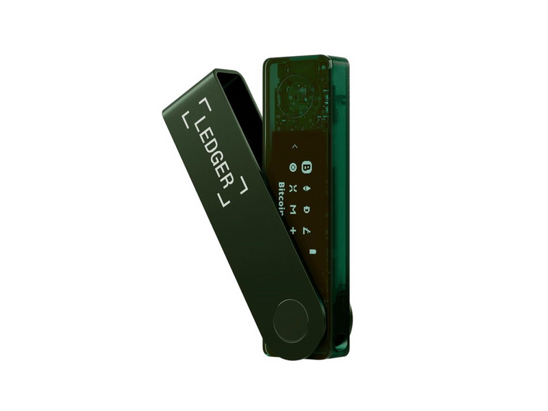 Ledger Nano X Crypto Hardware Wallet - Emerald Green
