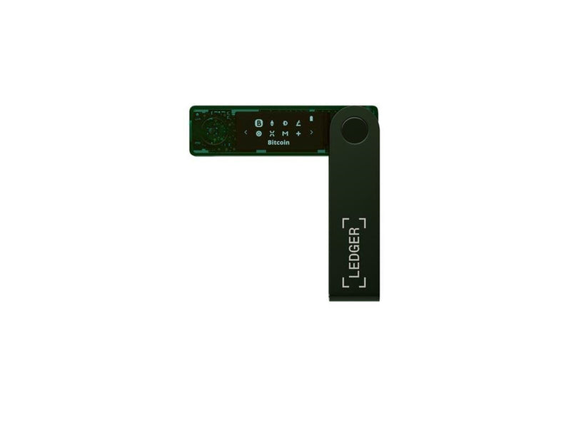Ledger Nano X Crypto Hardware Wallet - Emerald Green