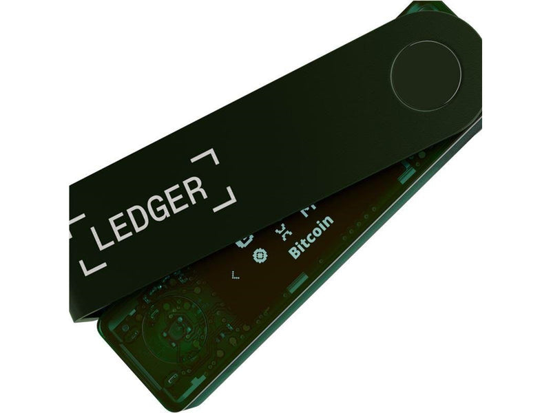 Ledger Nano X Crypto Hardware Wallet - Emerald Green