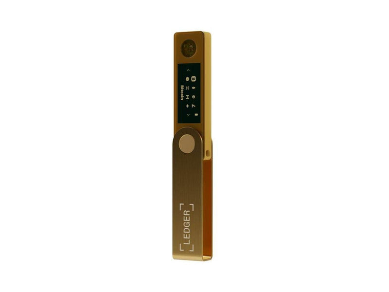 Ledger Nano X Crypto Hardware Wallet - Gold
