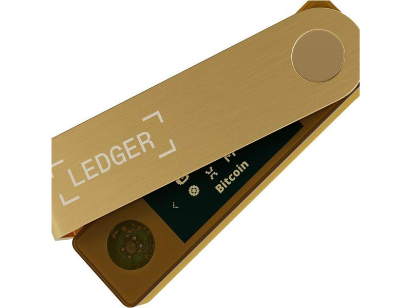 Ledger Nano X Crypto Hardware Wallet - Gold