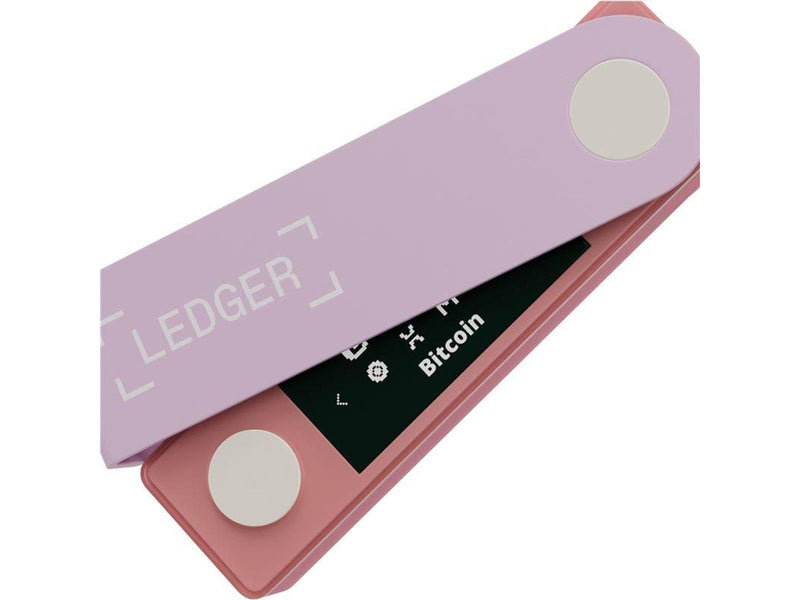 Ledger Nano X Crypto Hardware Wallet - Pastel Pink