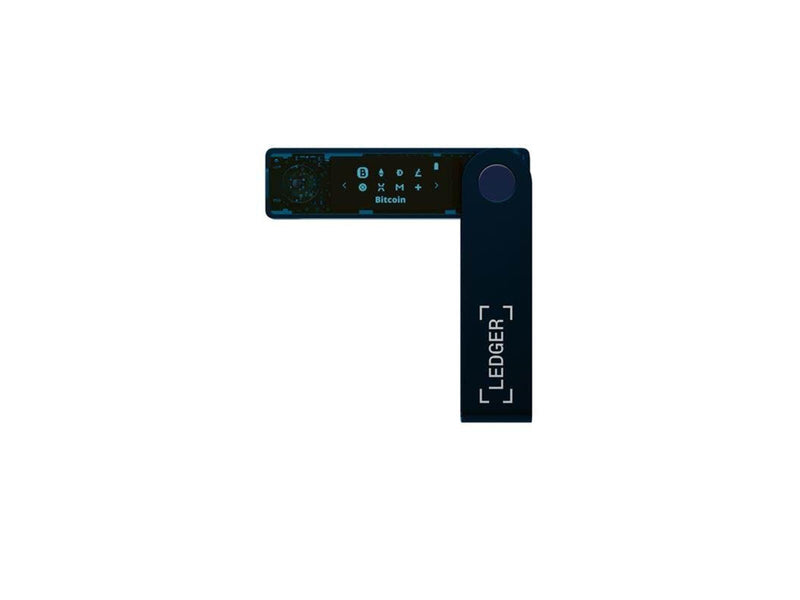 Ledger Nano X Sapphire Crypto Hardware Wallet - Blue