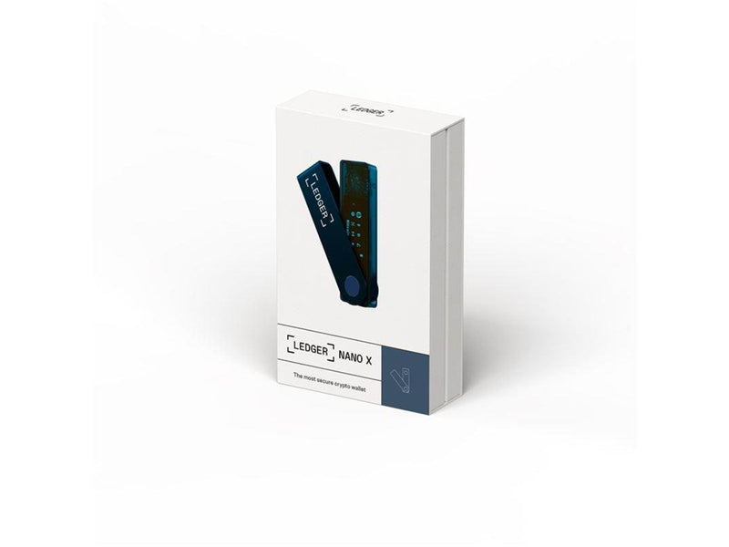 Ledger Nano X Sapphire Crypto Hardware Wallet - Blue