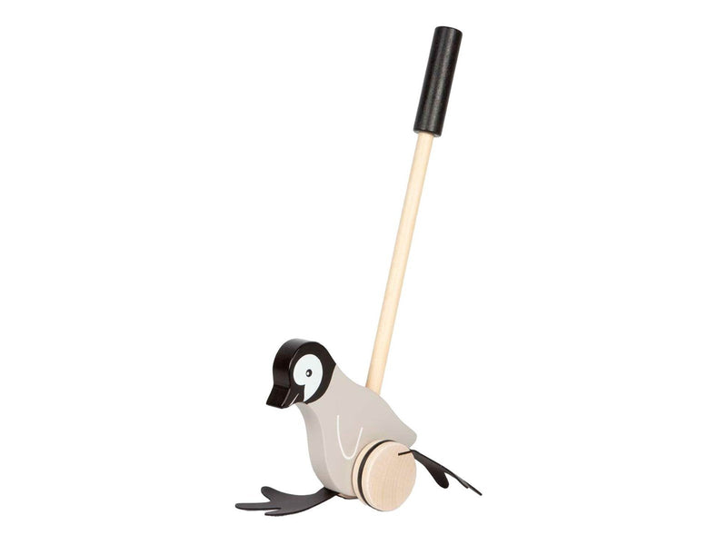 Small Foot - Wooden Push Figure Penguin