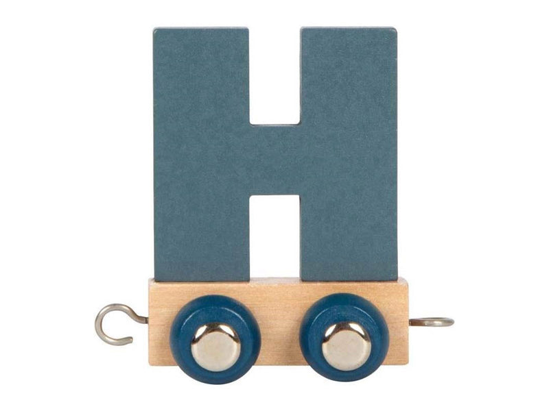Small Foot - Wooden Letter Train Polar - H