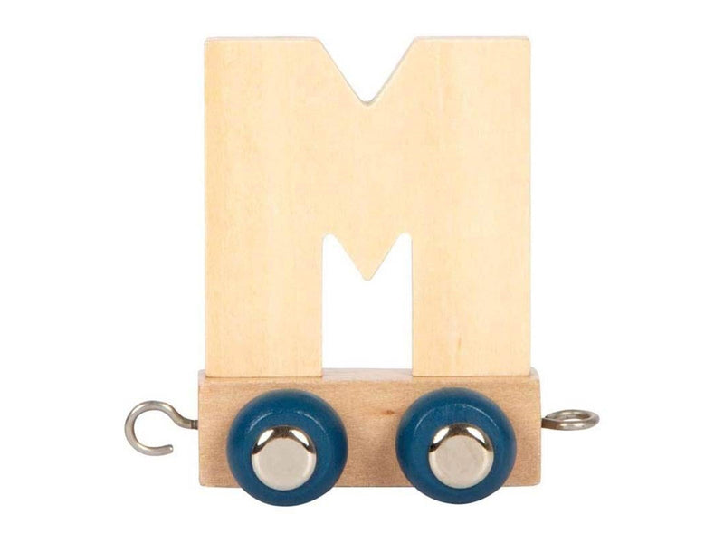 Small Foot - Wooden Letter Train Polar - M