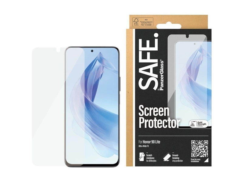 SAFE. by PanzerGlass Screen Protector Honor 90 Lite | Ultra-Wide Fit