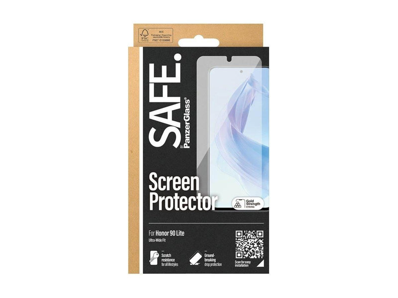 SAFE. by PanzerGlass Screen Protector Honor 90 Lite | Ultra-Wide Fit