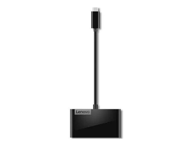 Lenovo Select - hub - 4 ports USB-Hubs - 4 - Schwarz