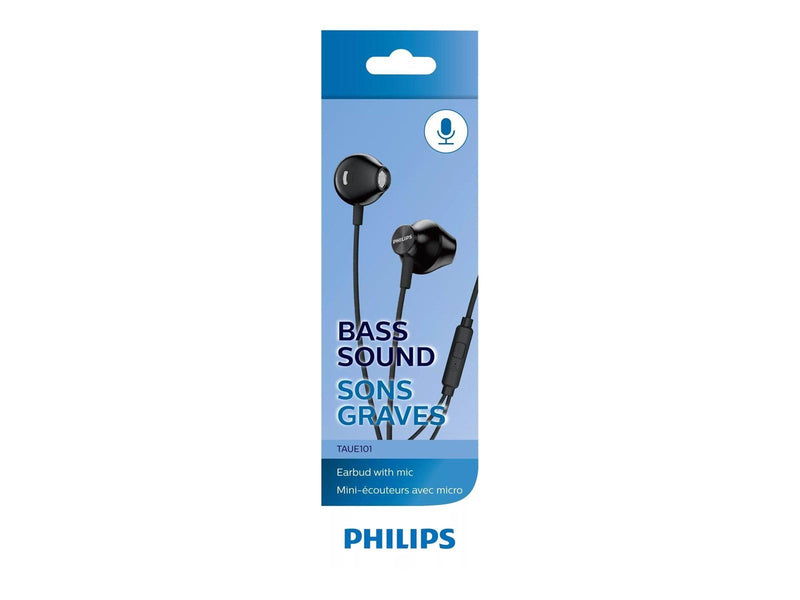 Philips TAUE101BK - earphones with mic