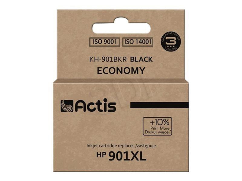 Actis KH-901BKR - black - compatible - ink cartridge (alternative for: HP 901XL HP CC654AE) - Tintenpatrone Schwarz