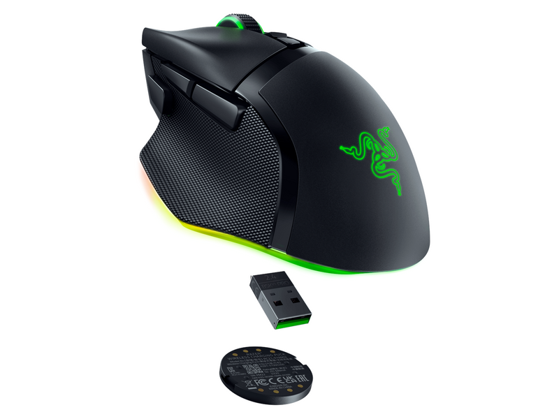 Razer Basilisk V3 Pro 35K - Gaming Maus (Schwarz mit RGB)