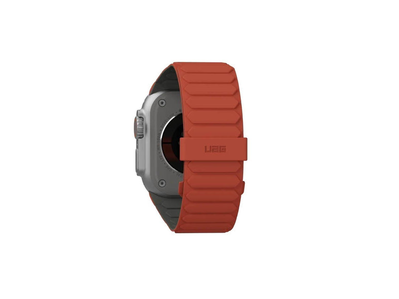 UAG Pathfinder Silicone Strap for Apple Watch - Olive/Rust - 44/45/46/49mm