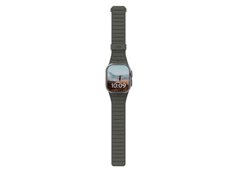UAG Pathfinder Silicone Strap for Apple Watch - Olive/Rust - 44/45/46/49mm