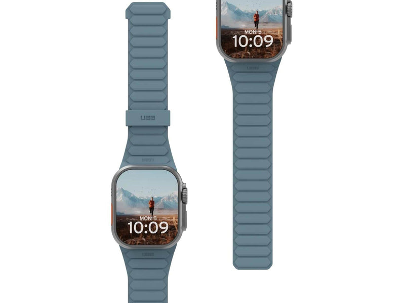 UAG Pathfinder Silicone Strap for Apple Watch - Dune/Cloud Blue - 44/45/46/49mm